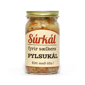 Súrkál - Pylsukál - Eitt með öllu - Súrkál fyrir sælkera