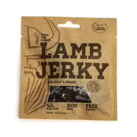 Lamb Jerky, Sea Salt and Herbs - Feed the Viking