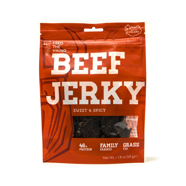 Beef Jerky - Sweet & Spicy - Feed the Viking