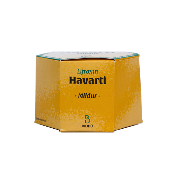 Havarti , mildur og lífrænt vottaður - Biobú