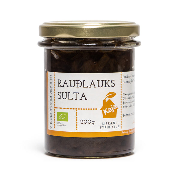 Rauðlaukssulta - Kaja organic