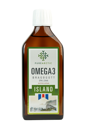 Omega 3 með appelsínubragði - Pure Arctic