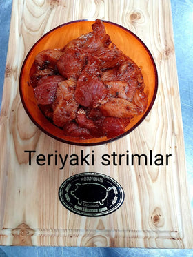 Teriyaki strimlar - Korngrís